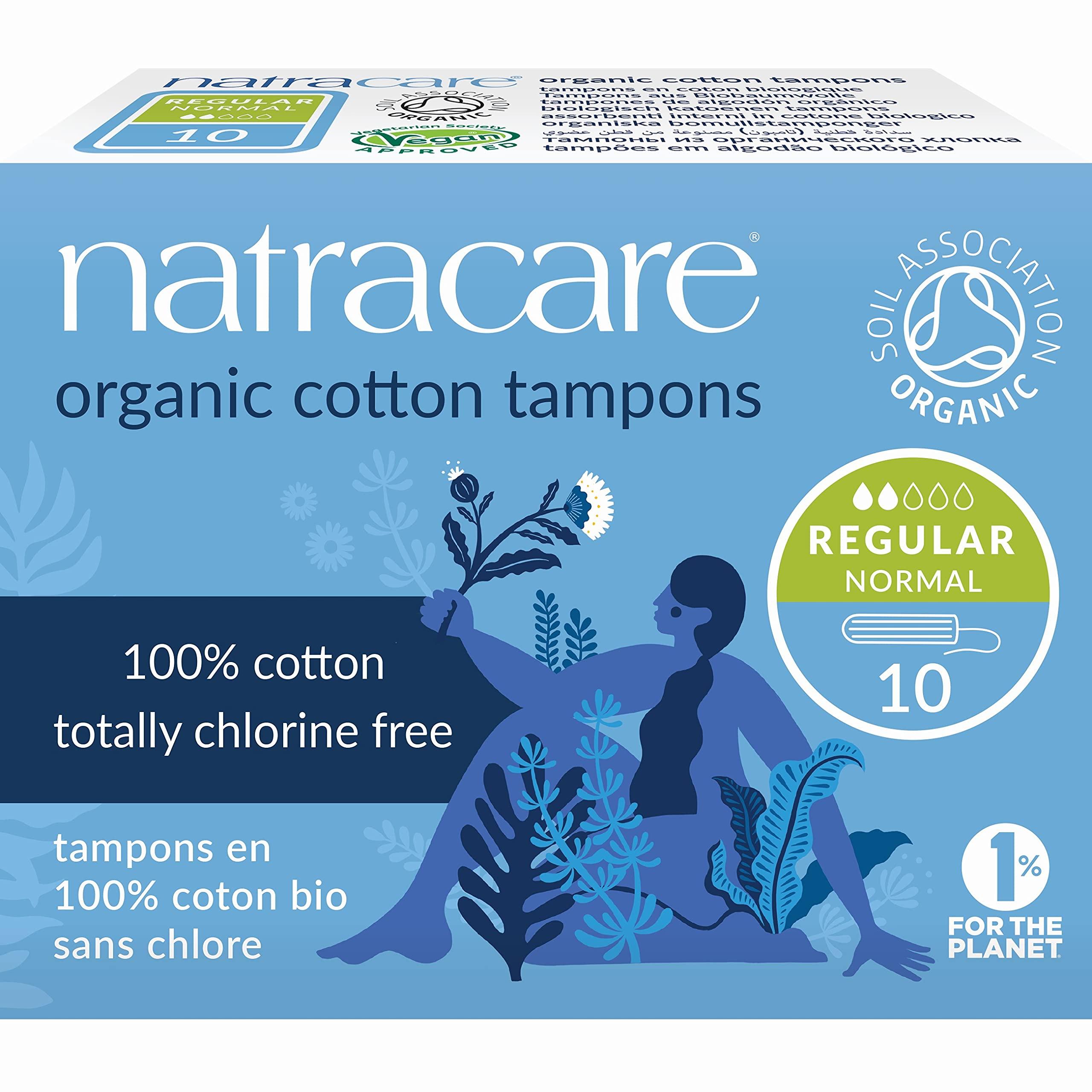 Natracare Natracare Tampons Regular, 10 Count