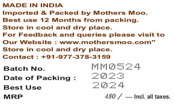 Mother's Moo Mothers Moo Pure Desi Ghee | Pure Cow Desi Ghee | Pure Natural Healthy Desi Cow Ghee-500 Gm