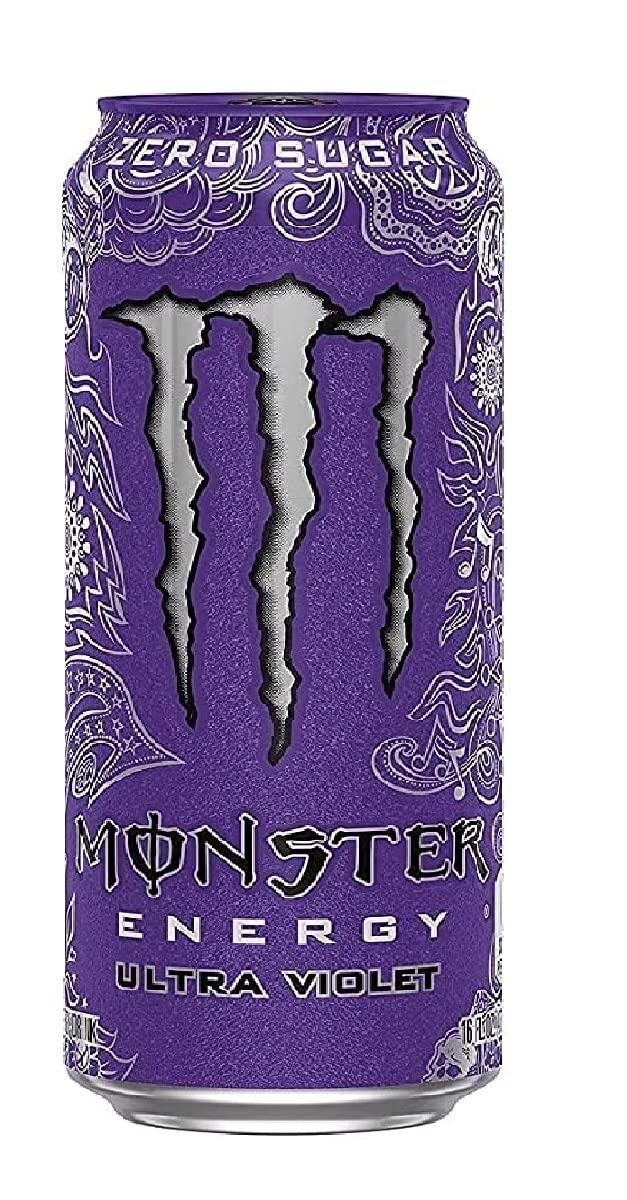 Generic Assorted Flavor Monster Energy Drink Combo Pack Zero Sugar (Ultra Gold, Ultra Paradise, Ultra Violet) 500Ml
