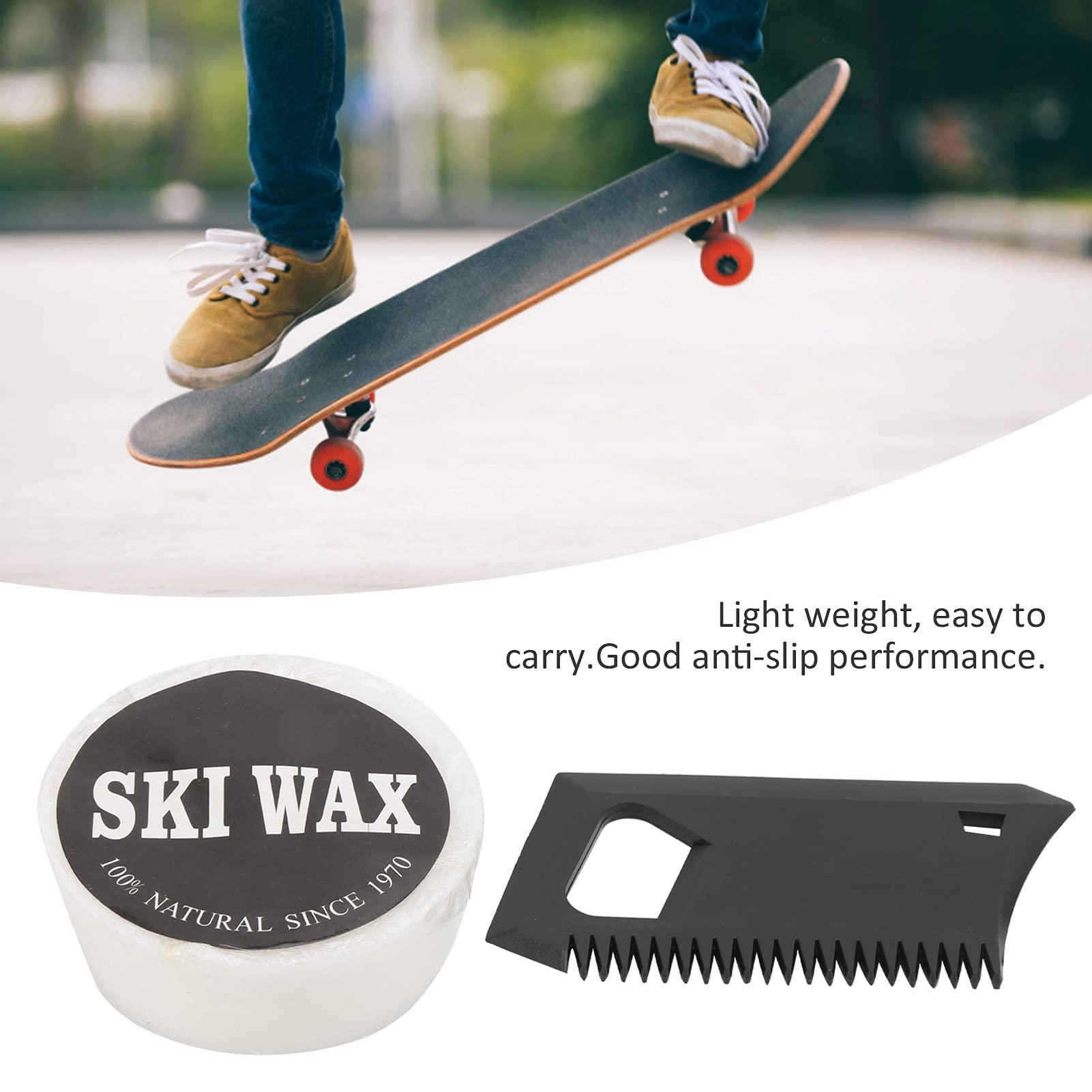 Worem Skimboard Waxes, AntiSlip AntiSlip Surf Wax Portable with Wax Comb for Skateboard for Skimboard