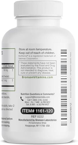 ATHINIKA NUTRITION ASHWAGANDHA EXTRA STRENGTH STRESS & MOOD SUPPORT WITH BIOPERINE - NON GMO FORMULA, 120 VEGETARIAN CAPSULES