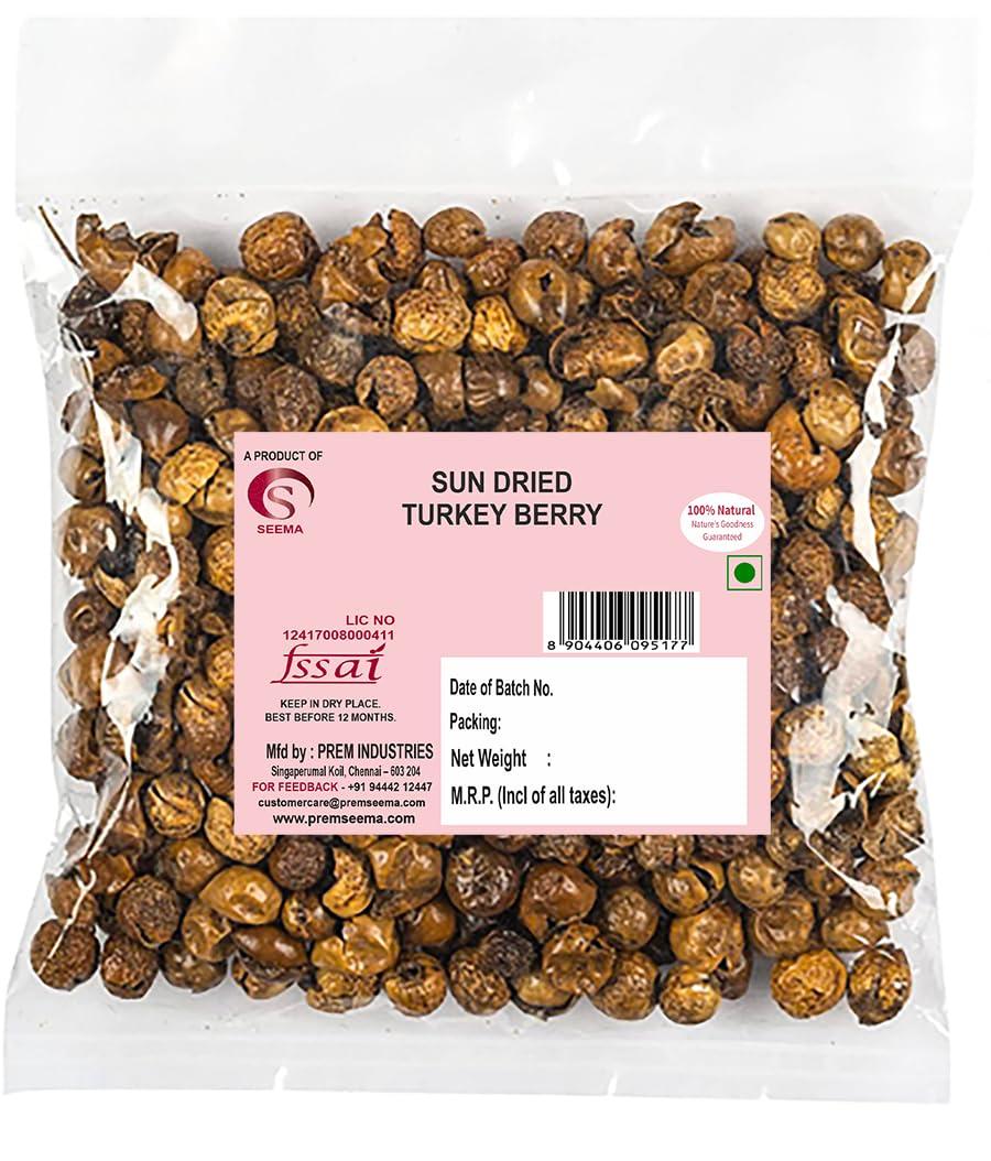 SEEMA Seema Sun Dried Turkey Berry Sundakkai Vathal (350g)