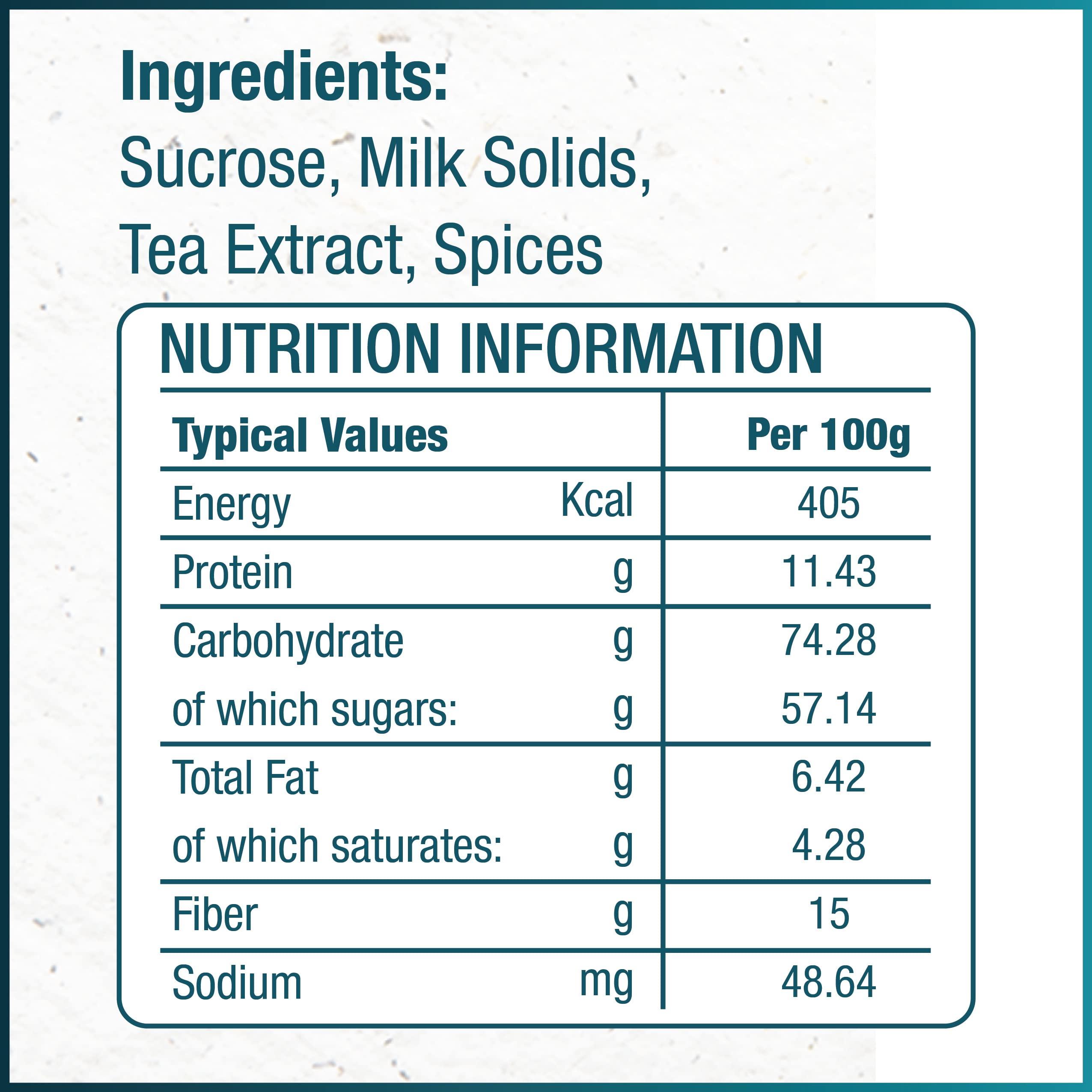 SENSO Senso Masala Chai Instant Tea Premix 1kg - Premium Chai with 100% Natural Spices | Strong Chai | Premium Powder | Desi Chai | Readymade Tea | Premix Tea Masala (Pack of 1)