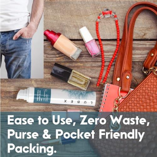 LUBex Lubex Lubricant Gel (Water-Based) Natural Lube with Aloe Vera for Her, Him & Couples - (Pack of 2) Vanilla Flavour - 50gm