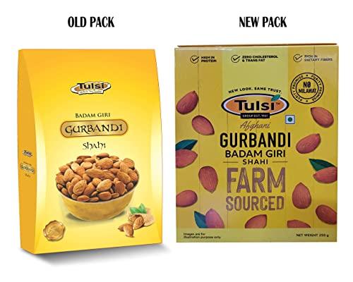 Tulsi Tulsi Badam Giri Girbandi Shahi Almonds 500g (250g x 2)