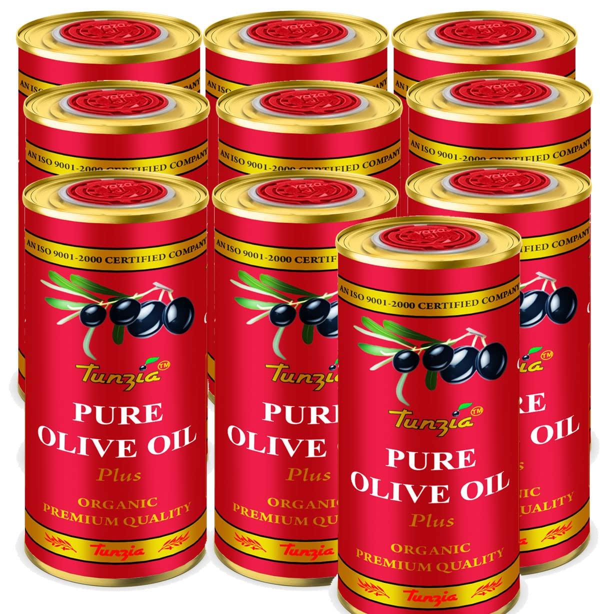 Generic Tunzia Olive Oil 125 ml Body Massage Oil For Both Men and Women (Set Of 10)