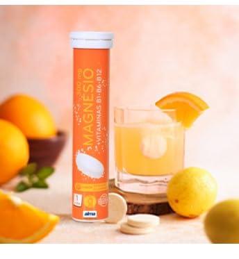 ALMA Alma Magnesium Effervescent Tablets with Vitamin B1, B6, B12 - Spanish Excellence for Optimal Health