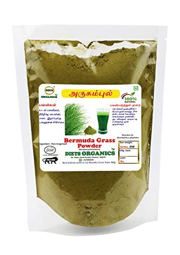 DIETS ORGANICS DIETS Organics Arukam pul powder, Bermuda Grass Powder 250 gms pack of 1