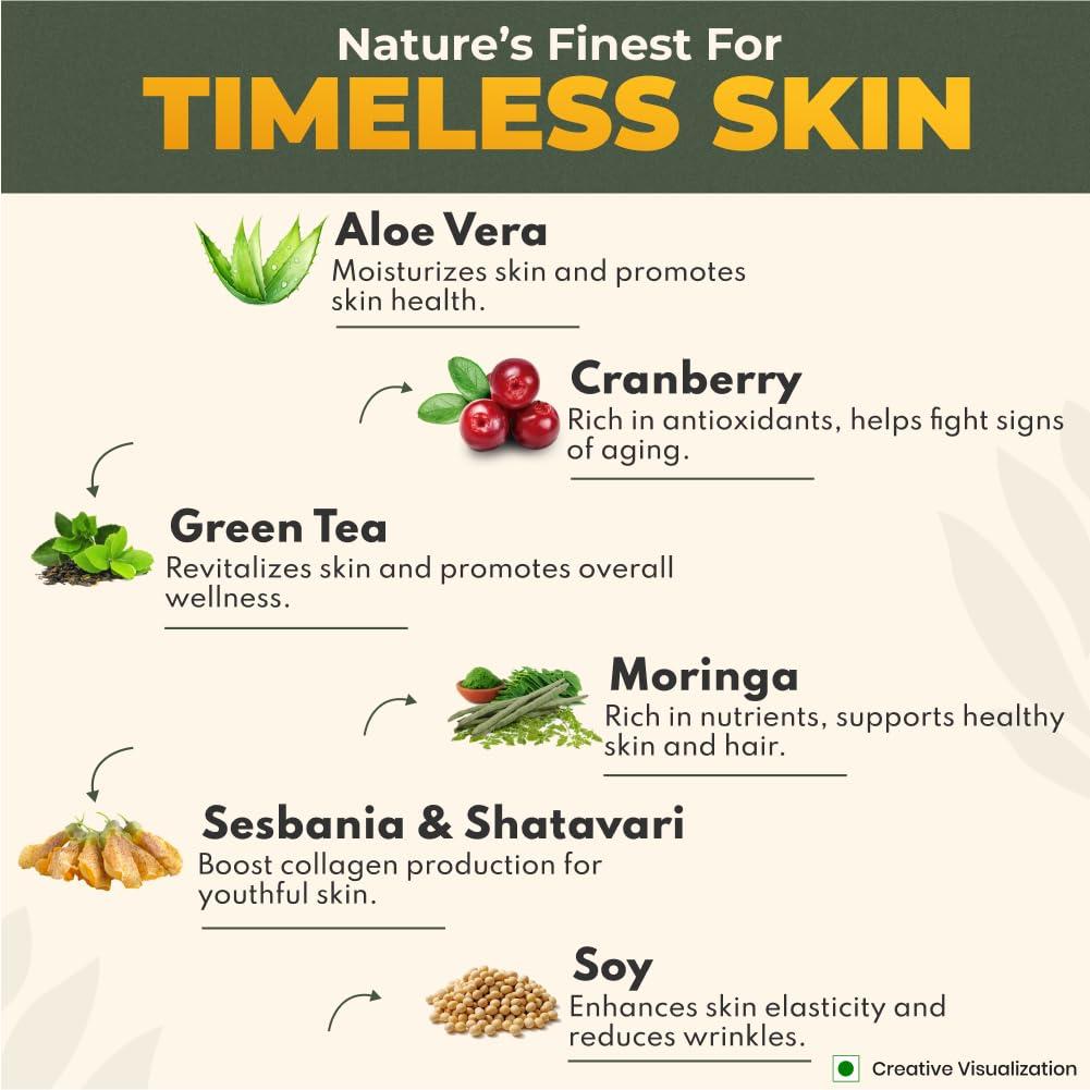 NUTRELA Nutrela Collagen Prash Supplement for Glowing & Younger Looking Skin - 400g | Patanjali Collagen Builder Skin Super Food for Men & Women