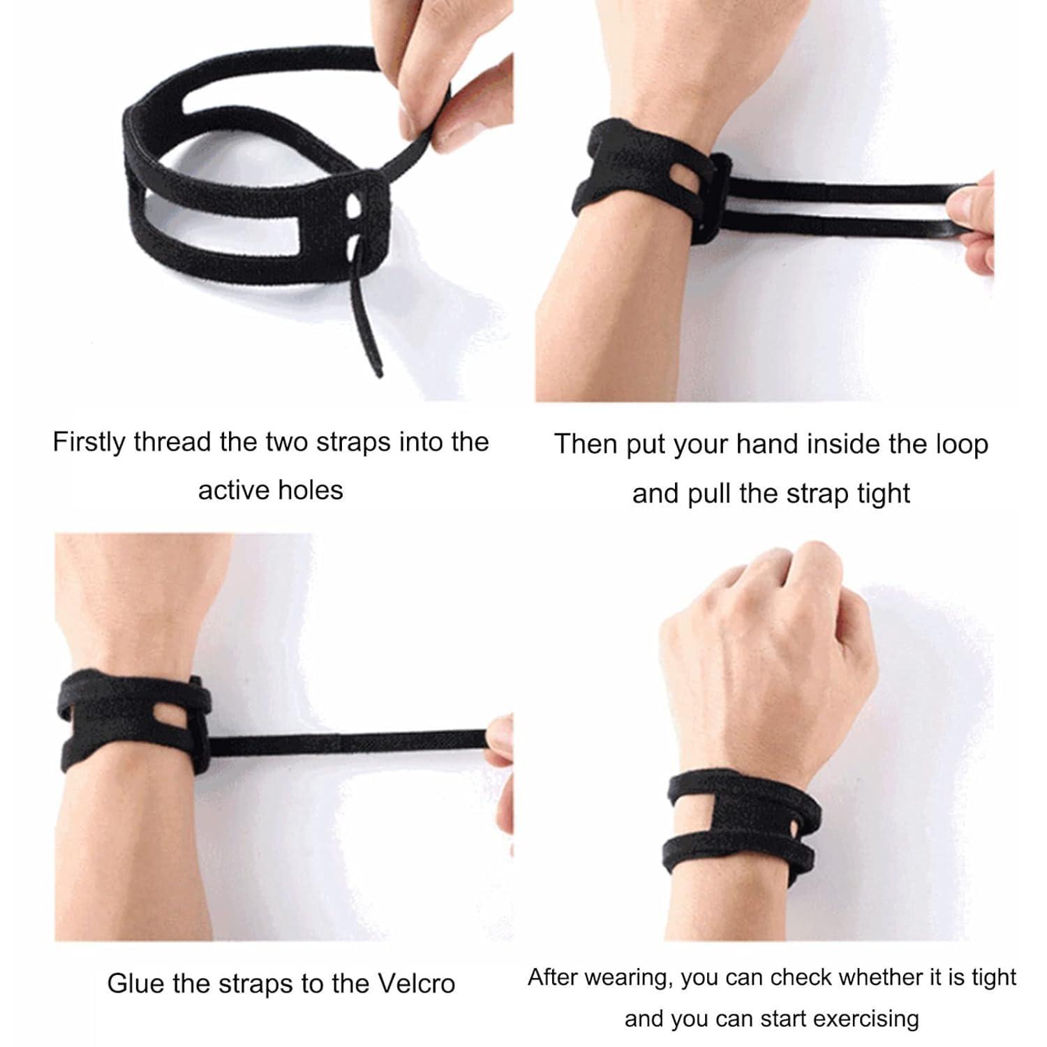 HICOBER HICOBER 2pcs tfcc Wrist Brace, Support for Right/left Hands, Adjustable Wrist Brace for TFCC Tear for Pain Relief, Adjustable Lightweight Wrist Band Wrist Support Wraps for Exercise, Yoga