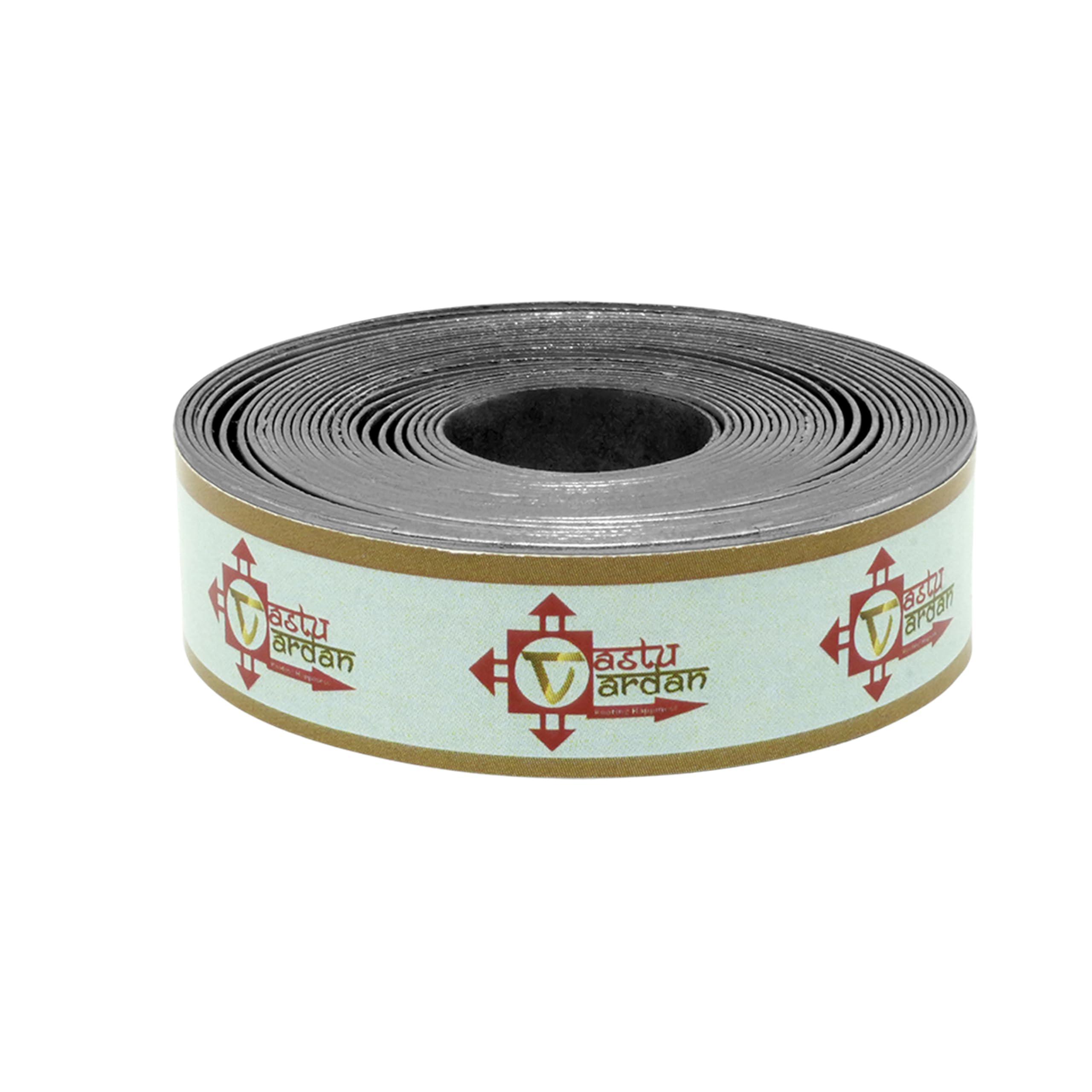 Vastu Vardan Vastu Vardan Iron Strip for Vastu Remedy | 0.5 Inch | Pack of 1 | Iron Vastu Strip Remedy |Width-12MM, Thikness-0.3mm, Length-8 feet Approx. | Vastu Remedy for Toilet and Entrance Correction |
