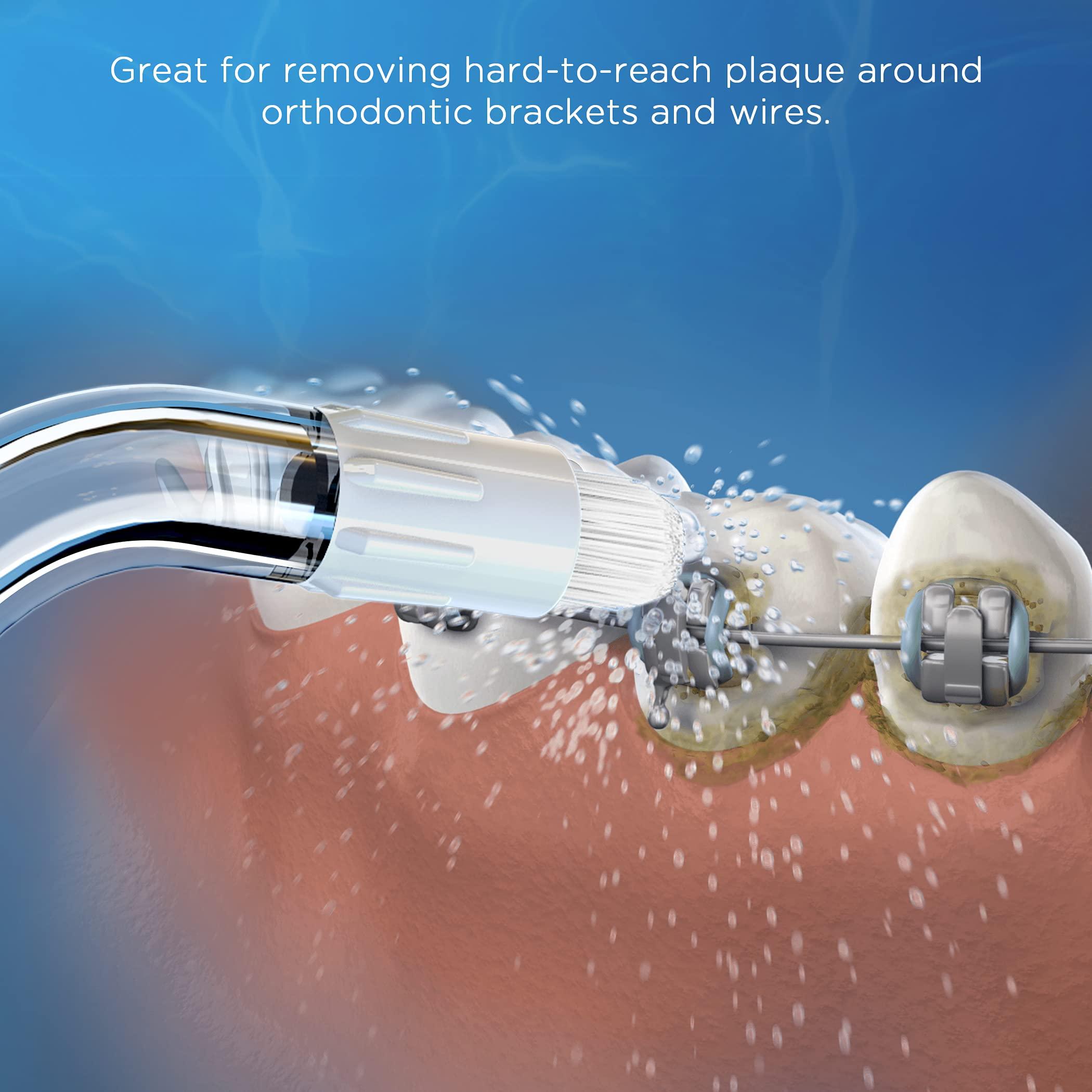 Oralphi Oralphi Water Flosser Replacement Tips for Waterpik Water Flosser (Storage Case & 6 High-Pressure Classic Jet Tips Combo)