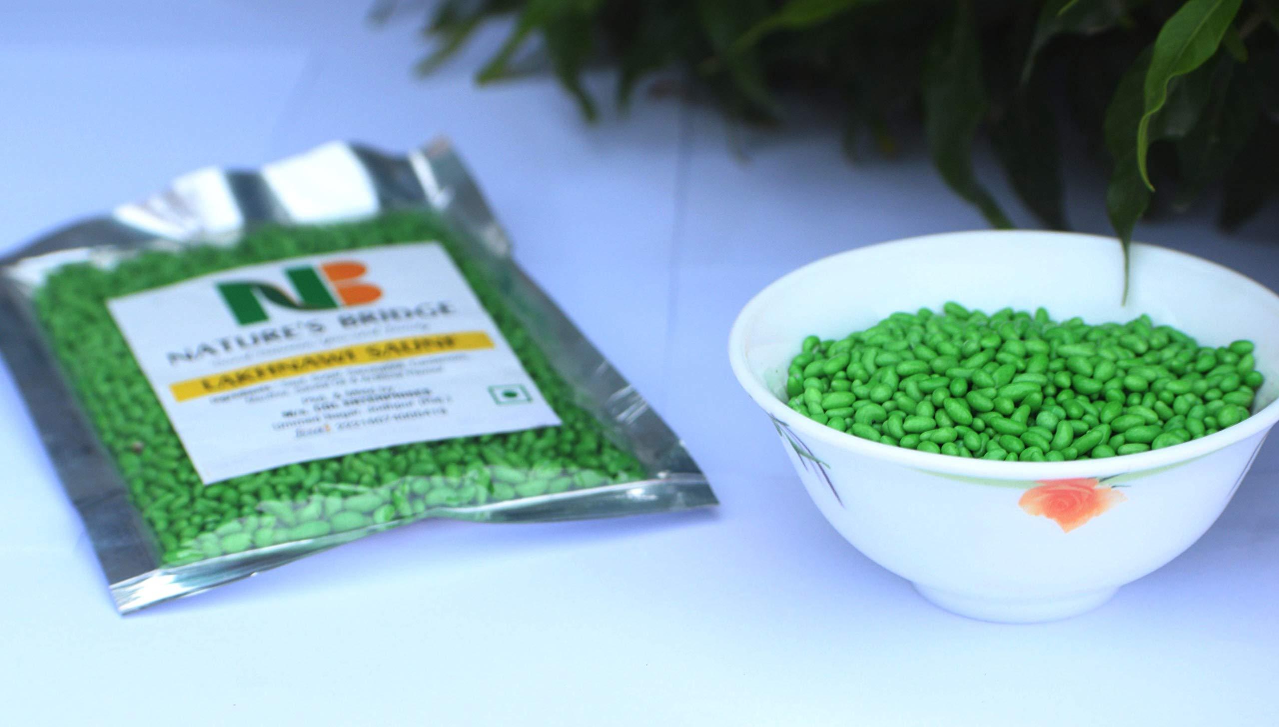 NATURE'S BRIDGE Nature's Bridge Lakhnawi Saunf / Sugar Coated Green Fennel Seeds / Mukhwas / Fennel Mouth Freshener - (200 gm)