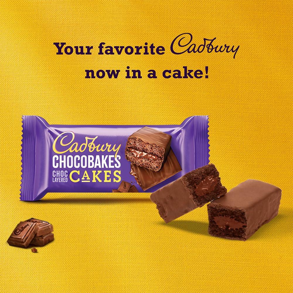 Cadbury Cadbury Chocobakes ChocLayered Cakes, 228 g (Pack of 2)