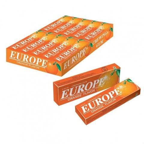 SANFAJ EUROPE CHEWING GUM MINT (Orange)