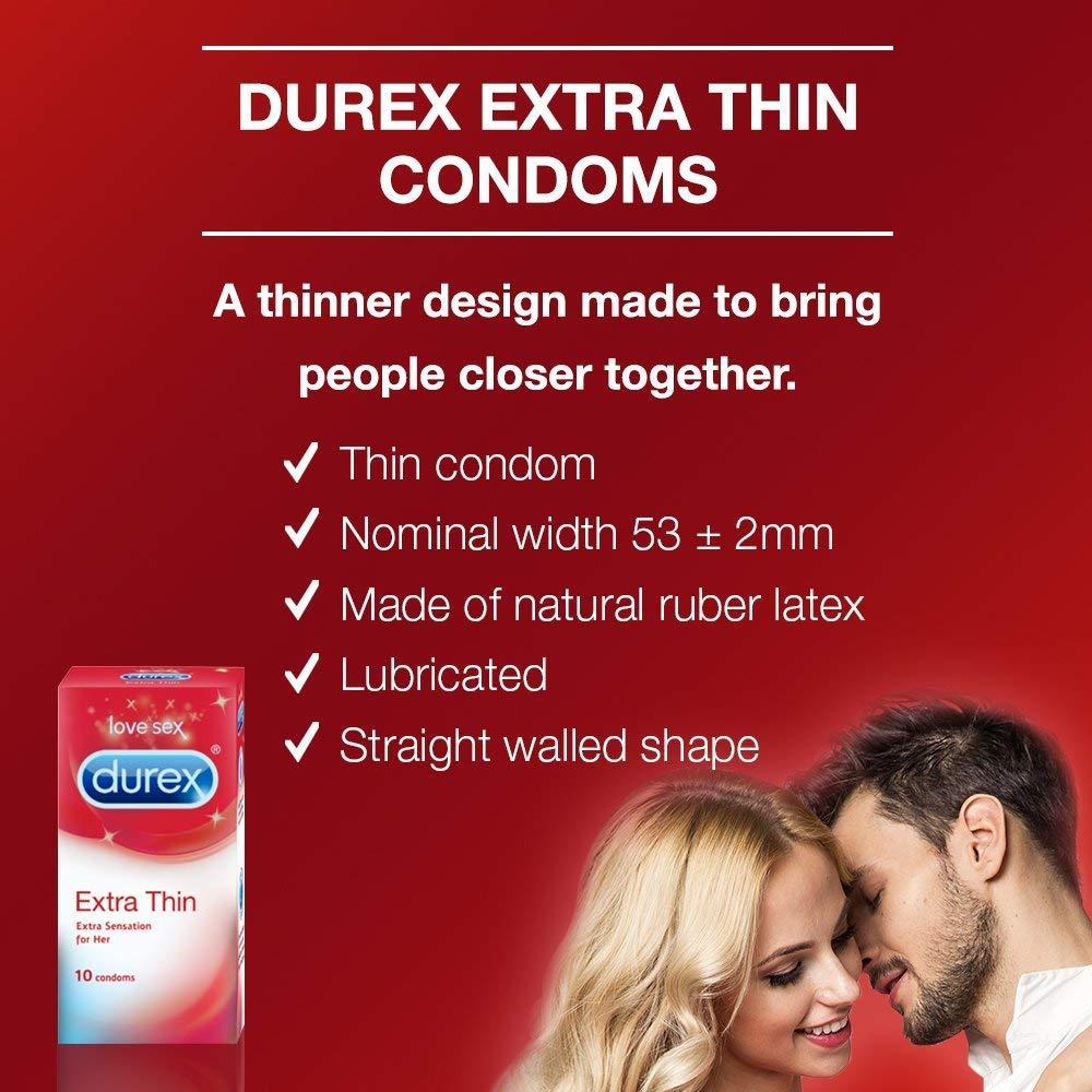 Durex Durex Triple Combo Honeymoon Love Condoms - Pack Of 3