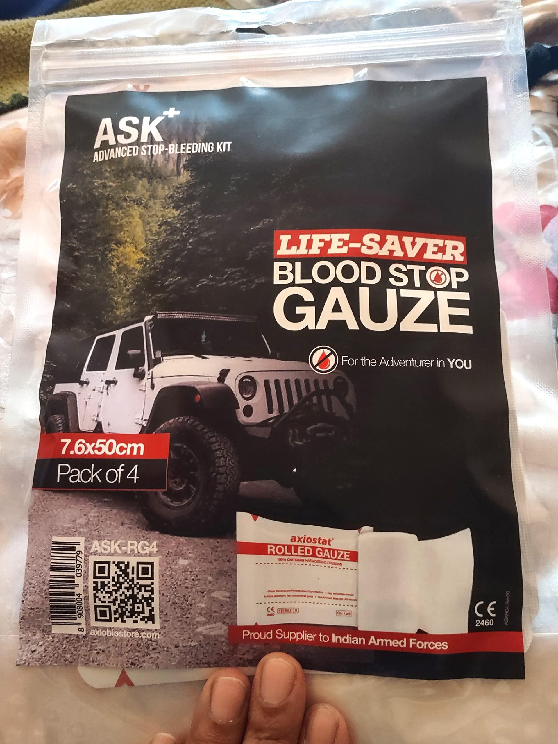 Axio Hemostatic first aid kit for four wheeler