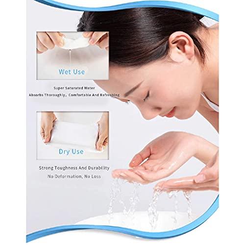 Generic 75 Pcs Face Tissue Disposable Dry Wipes Face Cleansing Tissue Beauty Towel Super Soft Makeup Remover Non-Woven Multipurpose Napkins 8x8