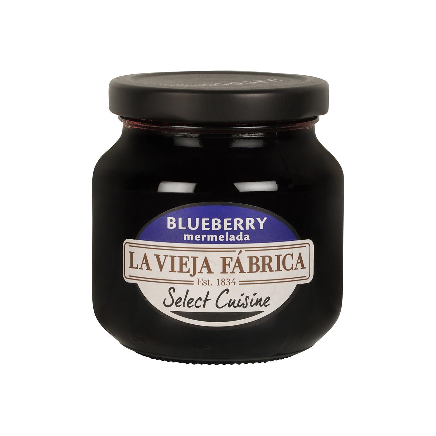 La Vieja Fabrica LA VIEJA FABRICA JAM Combo Pack of Blueberry jam 285G and Raspberry jam 350G