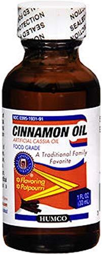 Humco HUMCO Humco Cinnamon Oil Artificial Cassia Oil Food Grade, 1 fl oz. by HUMCO