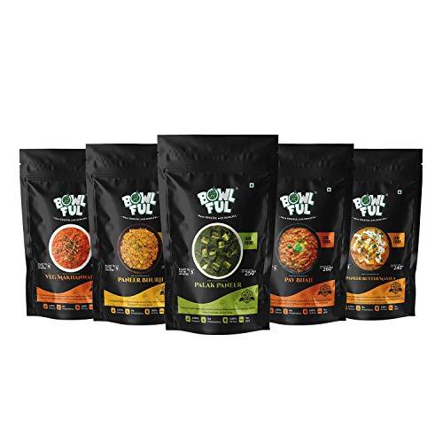 BOWLFUL BowlFul Jain Main Course Combo, 100% Natural, Ready to Eat, Freeze Dried Food