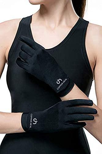 COPPER HEAL COPPER HEAL Arthritis Compression Gloves - Copper Glove for Rheumatoid Arthritis, Carpal Tunnel, RSI , Osteoarthritis & Tendonitis - FULL Finger
