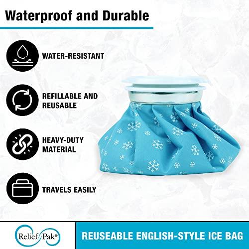 Relief Pak Relief Pak 11-1061 English Ice Cap Reusable Ice Bag, 9" Diameter