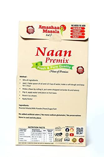 Amashaa Masala - Eat for Live Amashaa Masala Naan Premix | 150g | Ready to Cook | Gluten Free