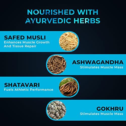 Belgium Nutrition Belgium Nutrition Bulk Gain Mass & Weight Gainer Capsule for Fast Weight & Muscle Gain, Muscle Building Weight Lifters Supplement Muscle Growth, Stamina & Strength - Men & Women, 60 Cap. | Free Shaker