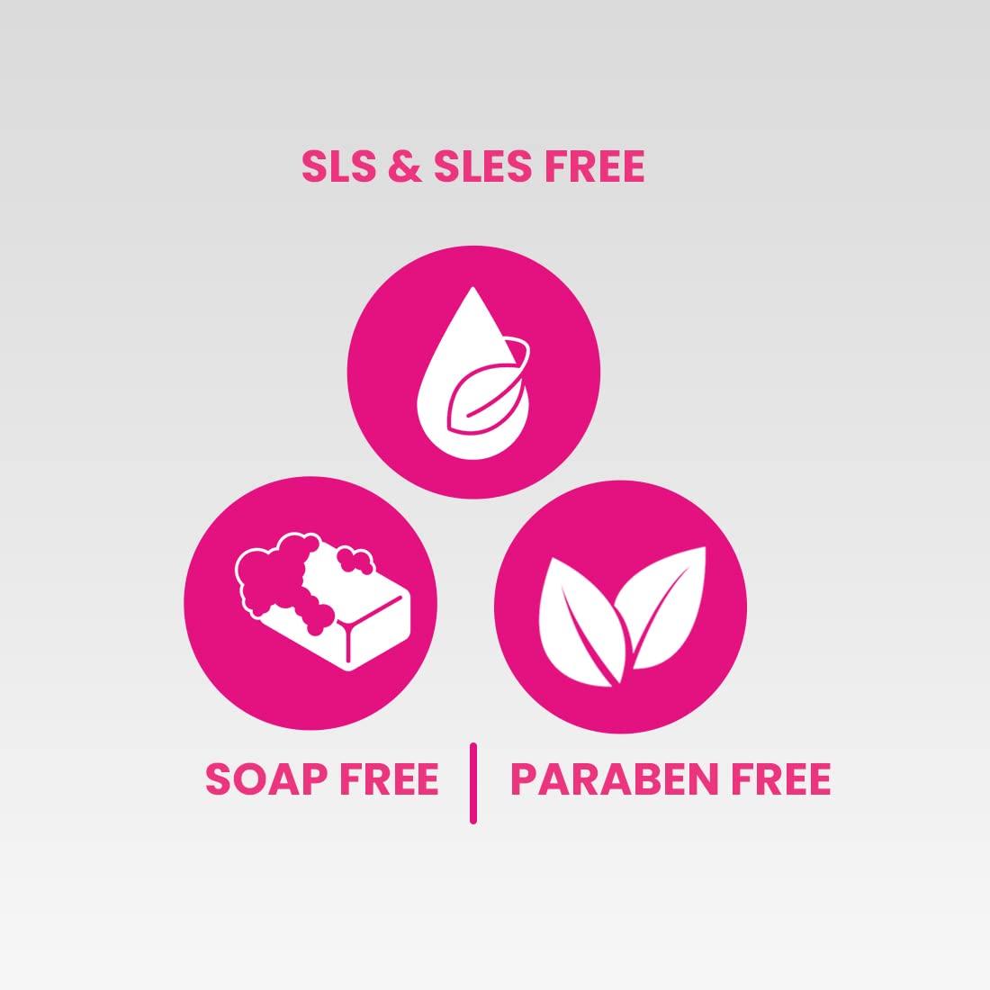 Everteen everteen Witch Hazel Natural Intimate Wash for Feminine Intimate Hygiene in Moms 2 Packs (105ml each)