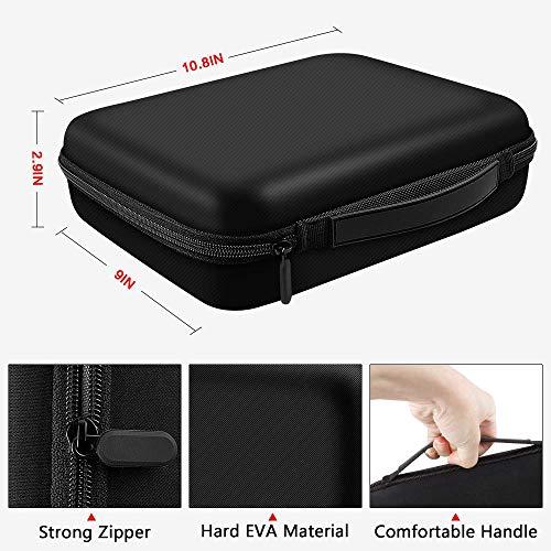 M.G.R.J M.G.R.J Portable Case Cover for Philips Norelco Multigroom Series 3000 5000 7000 MG3750 MG5750/49 MG7750/49 MG7920/65 Mg9551/65 MG5930/65 MG7715/65 (with Individual Holder for Trimmer & Accessories)