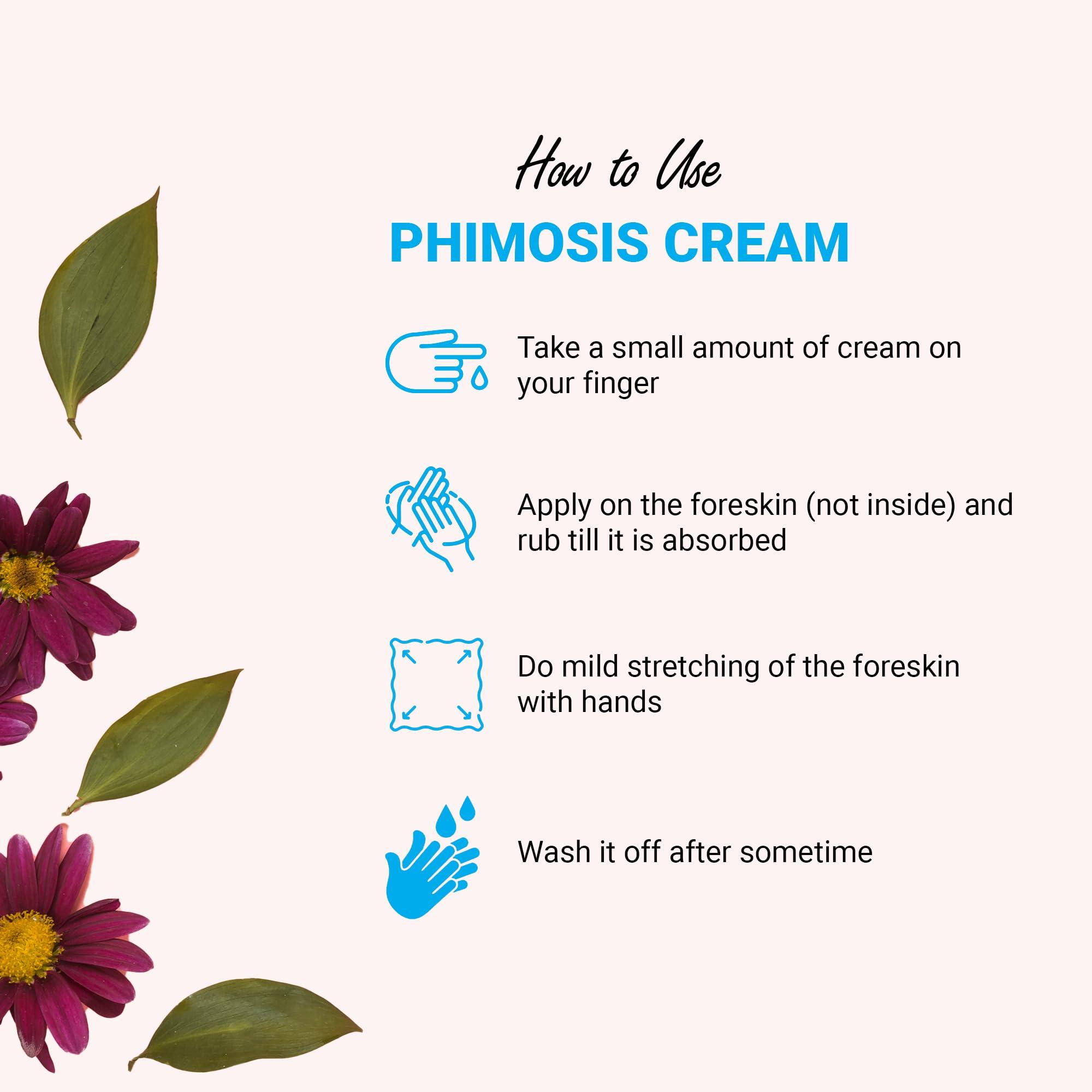 Phimostretch Phimostretch Phimosis stretching rings kit with coconut oil, phimosis cream, stretcher tool, and how to use booklet