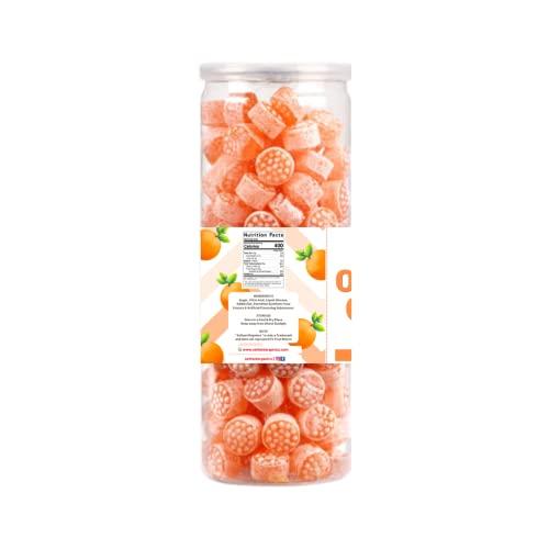 Sethani Organics Sethani Candy, Combo Pack of 2 - Orange Candy & Mango Candy, Combined Weight 400gms II Flavoured Sugar Candy II Assorted sweet candy pack for kids II Sweet & Chatpata Candy II