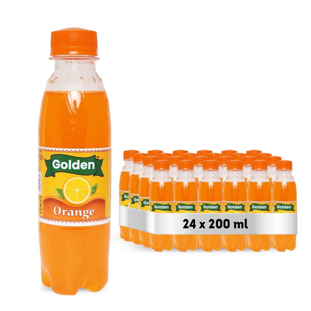 Cloud9 Cloud9 Golden Orange | Orange Fruit Juice | 200 ml Pack of 24 [Price Including Courier Charges]