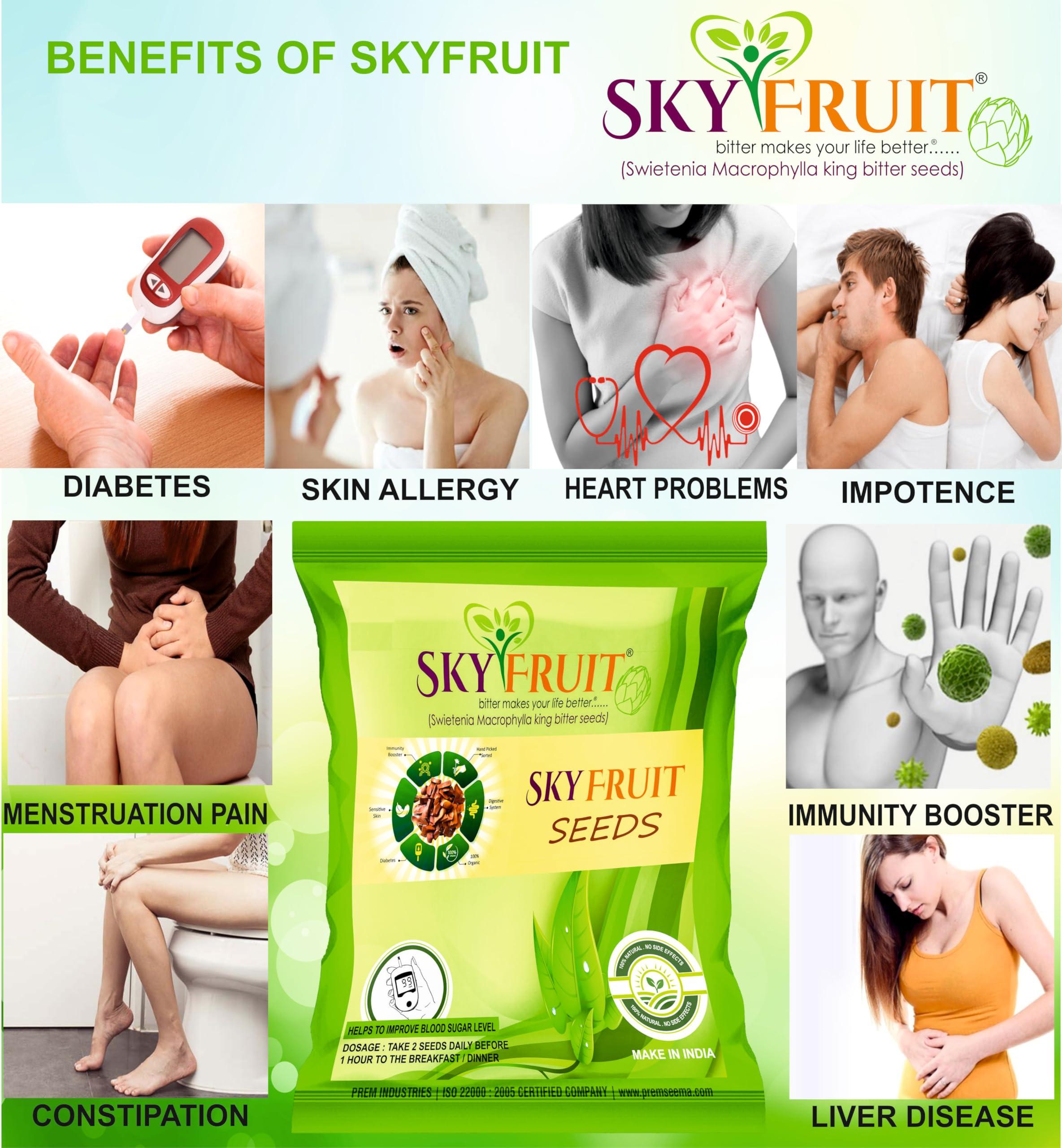 SKYFRUIT Skyfruit Kadwa Badam (Bitter Almonds) Quality Seeds - 450 gm