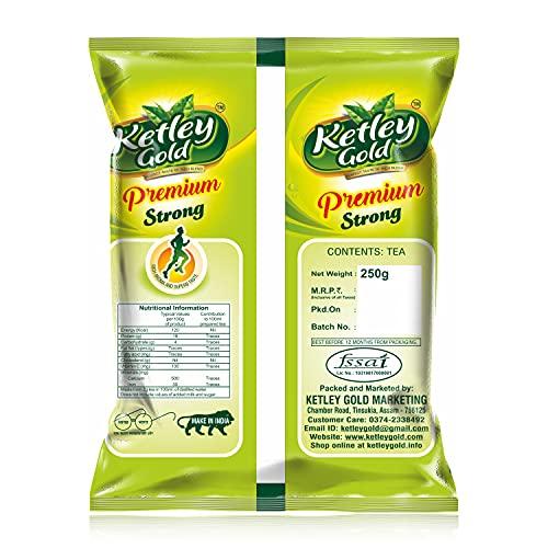 Ketley Gold Ketley Gold Premium Strong Assam Tea 5kg | Assam Tea Granules | 250g x 20