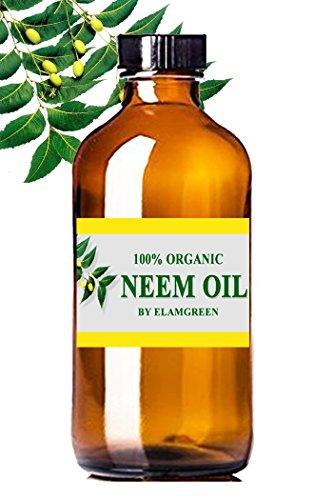 EG ELAMGREEN Elamgreen Organic Cold Pressed Neem Oil, 100 ml - Pack of 2