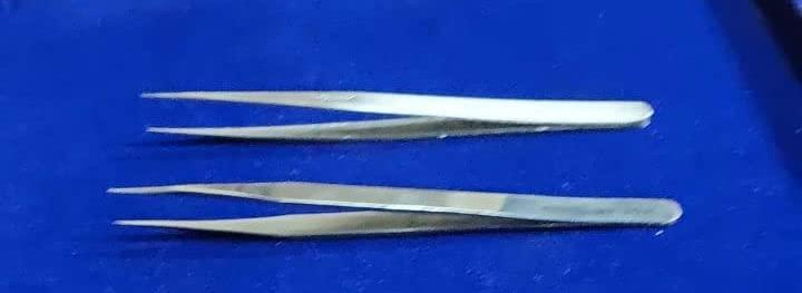 Shyam Sarowar Jewellery Tools 8013077834 Jewellery tools Chimti 2 in 1 Tweezer Set, Diamond picking tweezer.