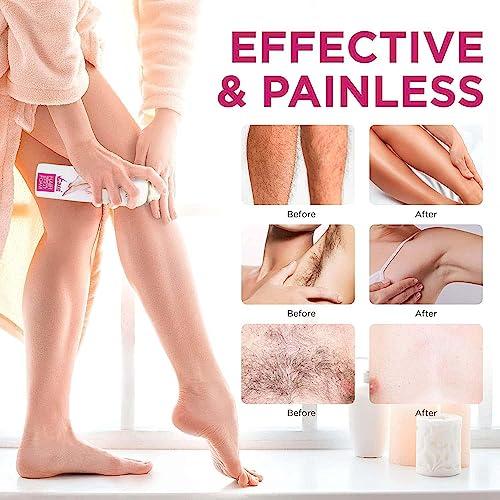 VCare VCare Hair Removal Spray Foam & Hair Growth Retardant Gel Combo -Effective & Painless Body Hair Removal Cream|Reduce Unwanted Hair Growth on Body, Safe &Non-Irritating Hair Remove Cream for Legs& Arms