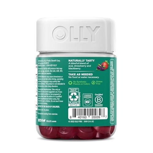 OLLY Olly Muscle Recovery Sleep Gummies Berry Flavor, 40 Count