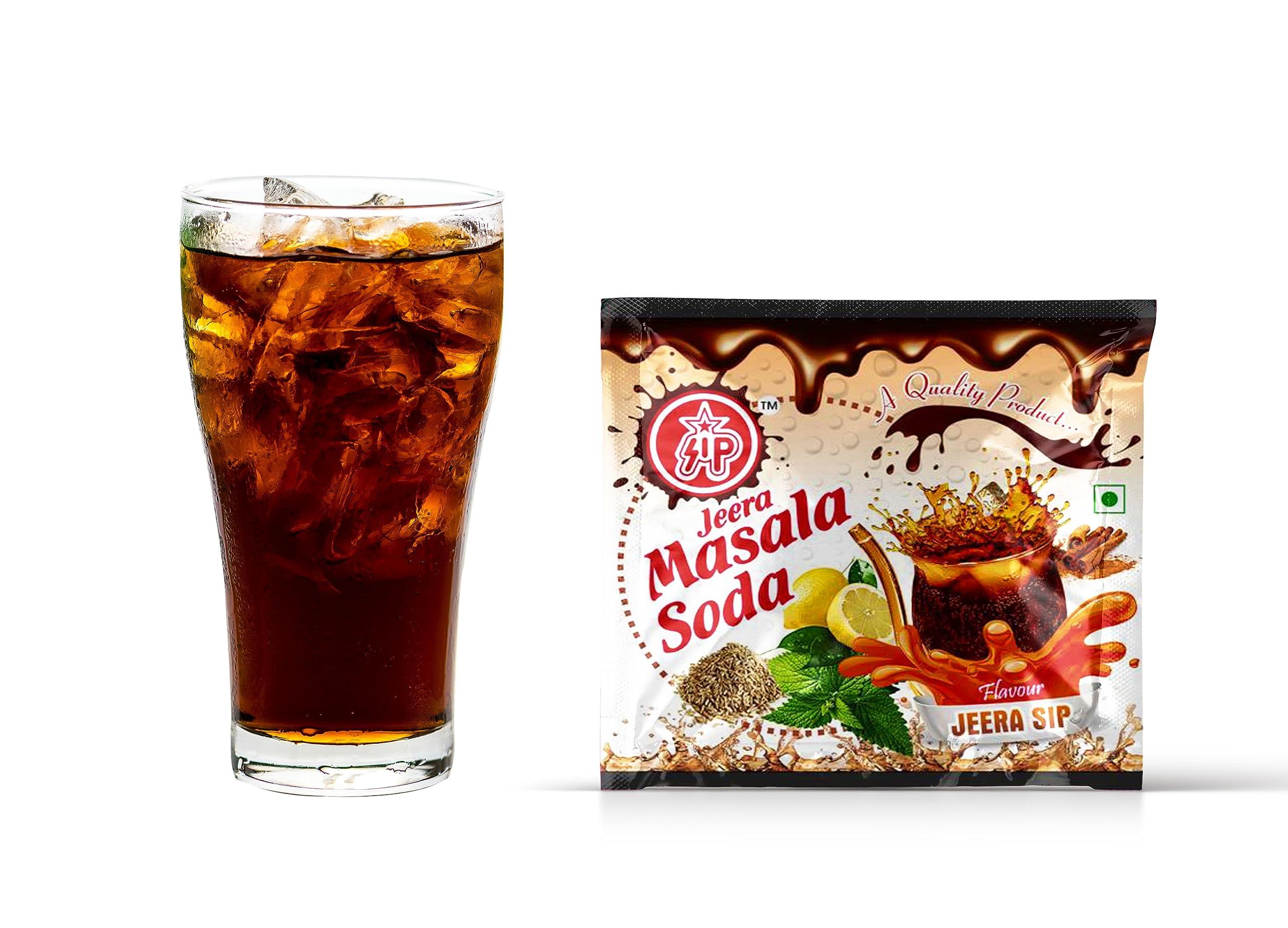 SIP SIP Sharbat Packet Jeera Masala Soda (Pack of 3)