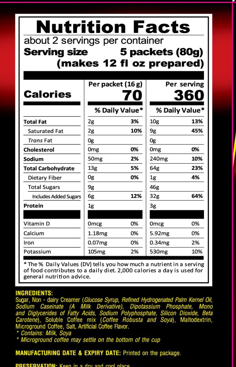 G7 G7 Trung Nguyen 3 in 1 Instant Coffee Vietnamese Premium Gourmet Premix Soluble Non Dairy Creamer Ground Coffee Box with Sugar (10 Sachets x 16Gms)- 160Gms