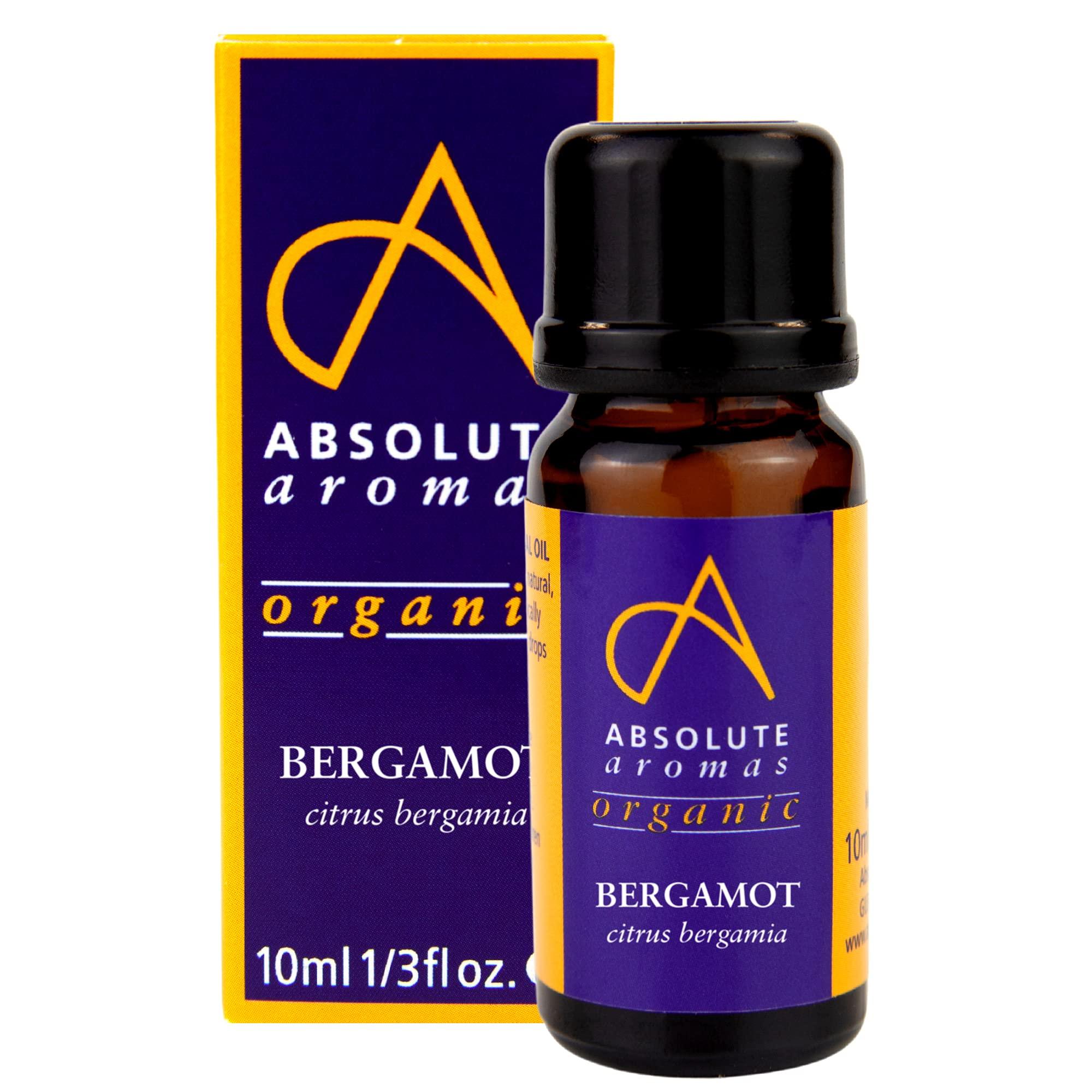 Absolute Aromas Organic Bergamot Essential Oil by Absolute Aromas | Prized for its mood-boosting and cleansing properties | Luxury Aromatherapy