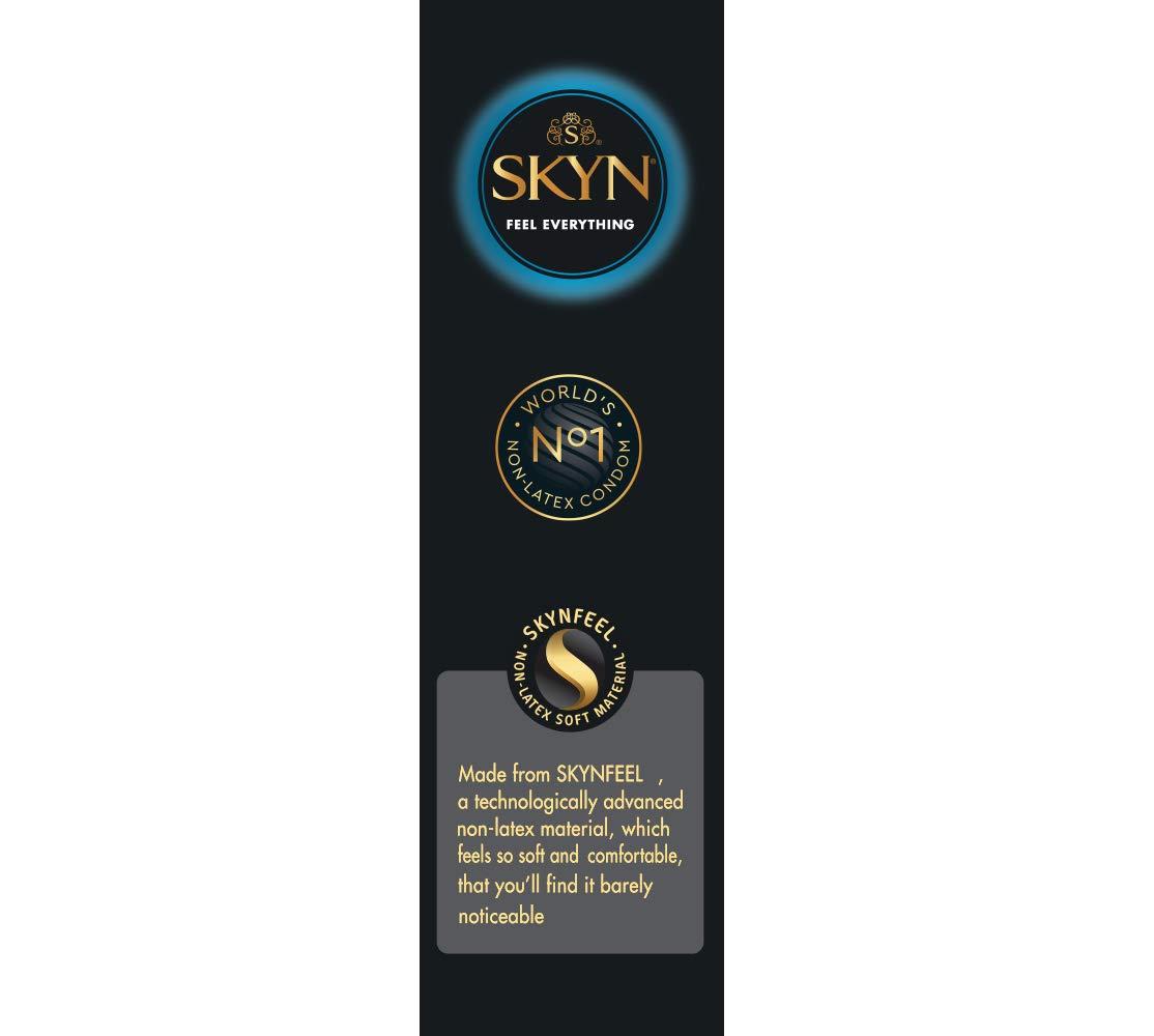SKYN Skyn Multi Pack Condoms for Men (Extra lube, Intense feel, Elite) 30 count(Pack of 3) |Feel Everything|Latex Free