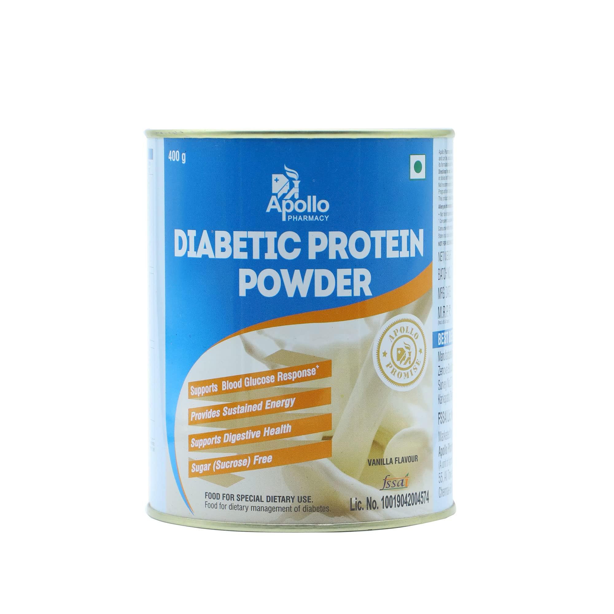 Apollo Pharmacy Apollo Pharmacy Diabetic Protein Powder, 400 gm
