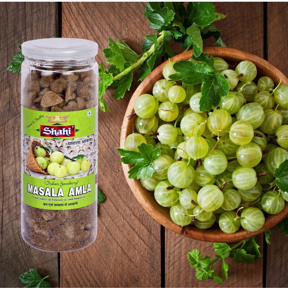 SHAHI Shahi Rajasthani Mukhwas, Traditional Mouth Freshener 180g & Premium Amla Candy Pachak 200g | Authentic Mukhwas Mix for Refreshing Moments | Rich in Vitamin C & Antioxidants | Aromatic Mukhwas for Digestion & Freshness | Good for Bad Breath