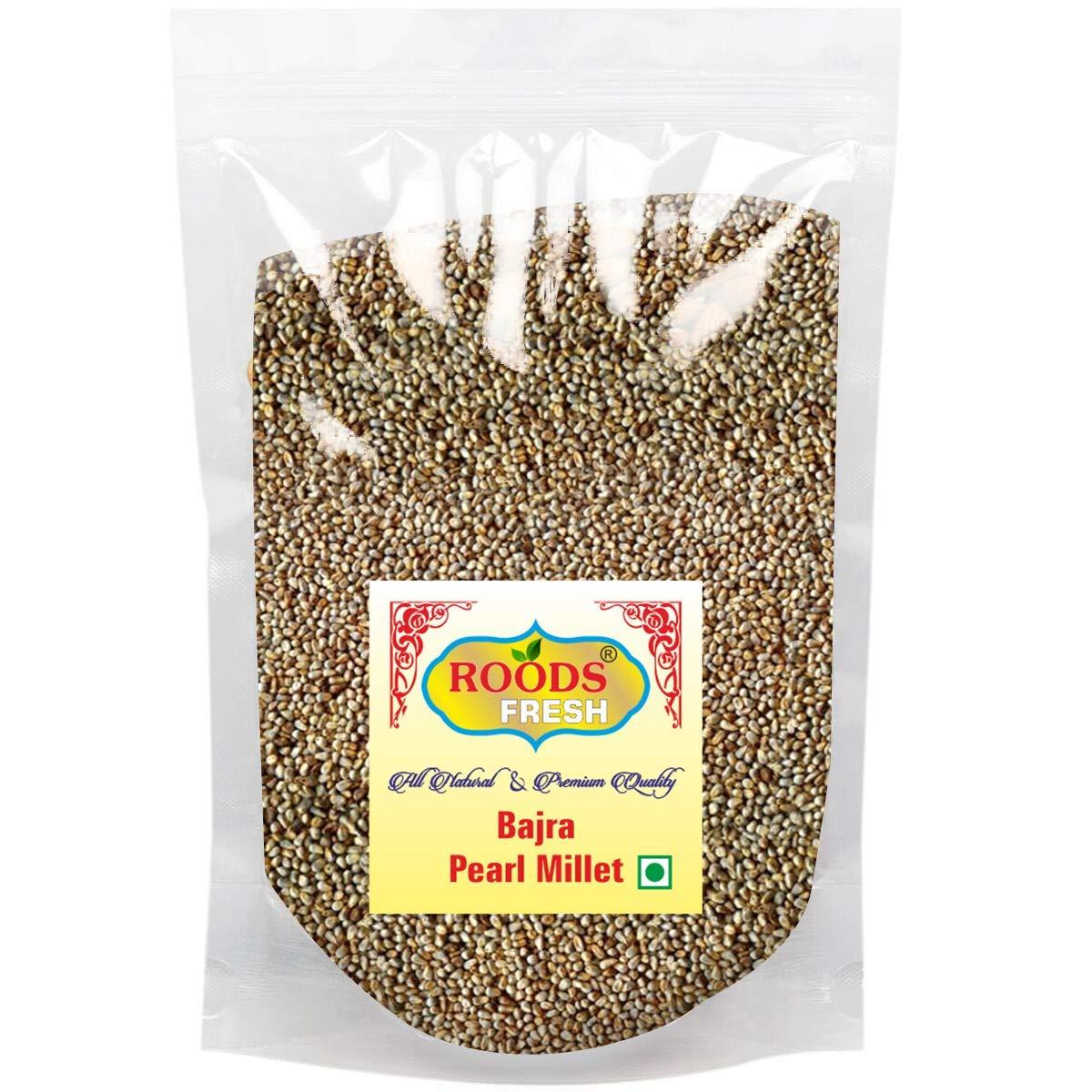Roods Fresh Roods Fresh Whole Bajra Grain | Pearl Millet| (900 Grams )
