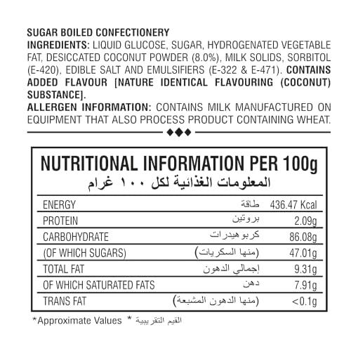 Mulberry Mulberry CN Joy Coconut Toffee 650g | Delicious Individually Wrapped Coconut Flavor Toffees | Birthday Toffee Pack/Gift Pack | 650 gms