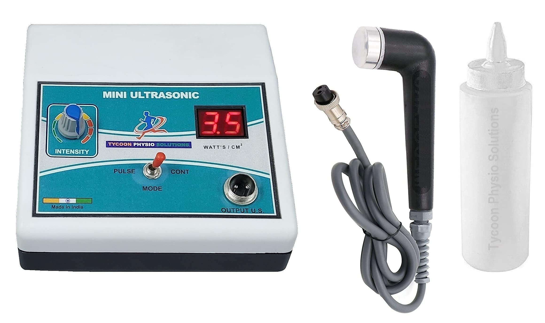TYCOON PHYSIO SOLUTIONS Tycoon Physio Solutions Electro Therapy Mini Digital Ultrasound Therapy/Ultrasonic Therapy Physiotherapy Machine,Multicolor