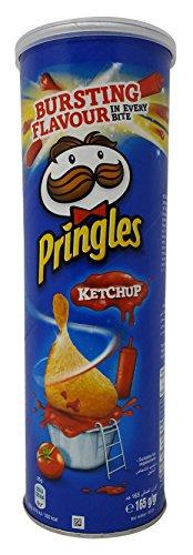 Pringles Pringles Chips - Ketchup, 165g Tin